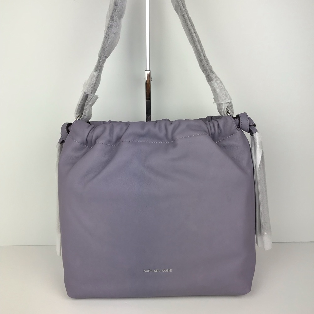 MICHAEL KORS Angelina Leather Shoulder Bag